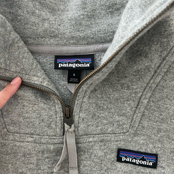 Wool Blend Patagonia quarter zip sweater - small - Picture 2 of 3